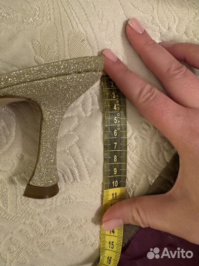 Туфли Uterque. Вечерние. Со стразами. EU39