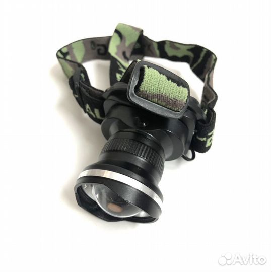 Фонарь налобный аккумуляторный Патриот