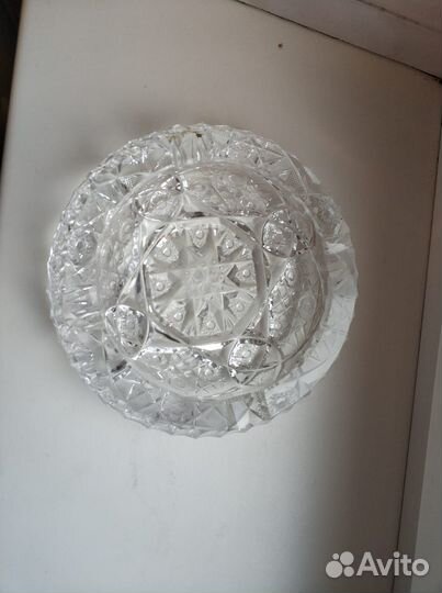 Пепельница хрусталь