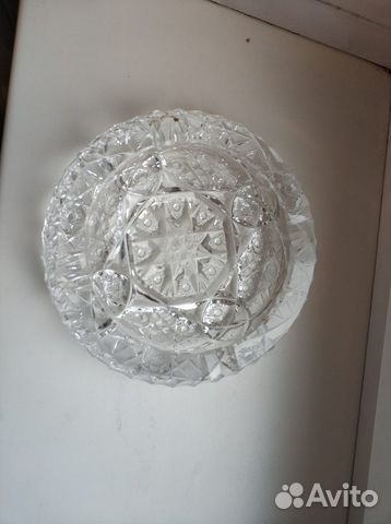 Пепельница хрусталь