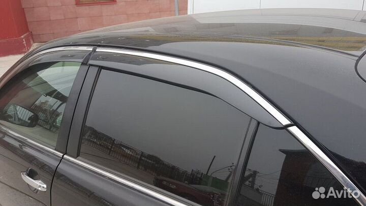 Camry 40 Ветровики с хром вставками B4DH5