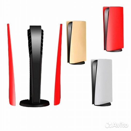 Корпус sony playstation 5 красные крышки