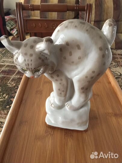 Статуэтка рыси. Вербилки