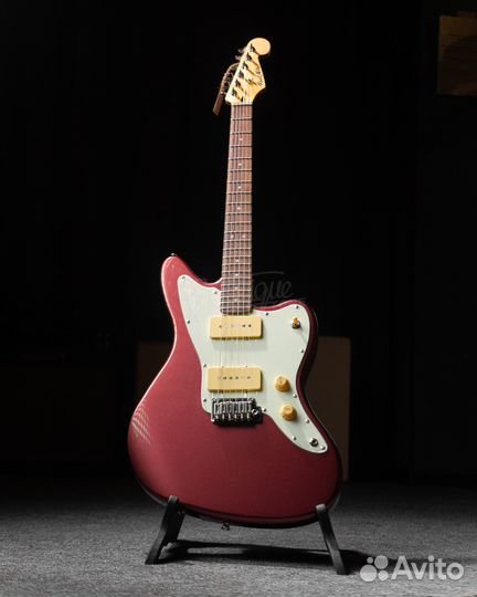 Root Note JM401-BMT Электрогитара, бордовая