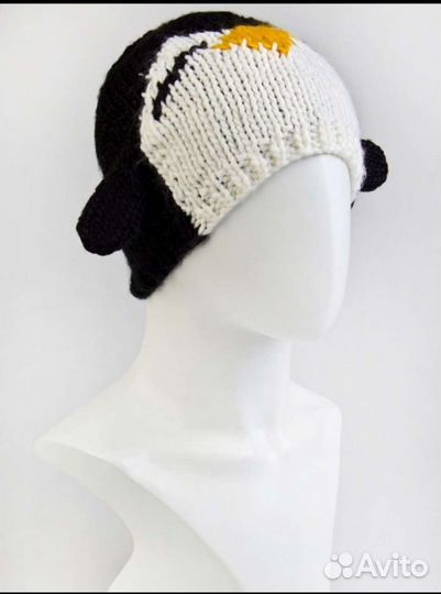 Шапка пингвин новая