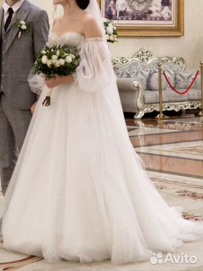 Свадебное платье 42-44