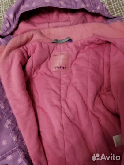 Комбинезон демисезонный для девочки 74