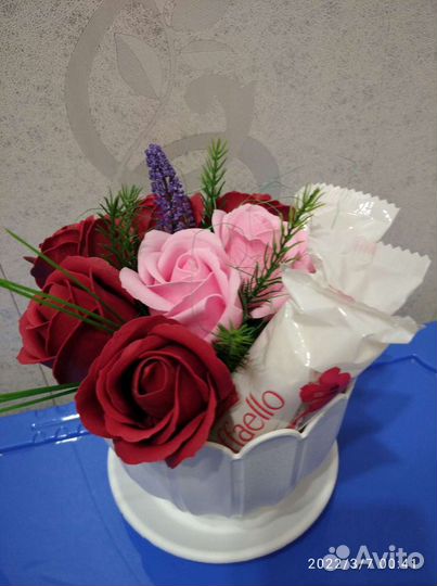 Букеты из фруктов, конфет,чая,кофе,орехов