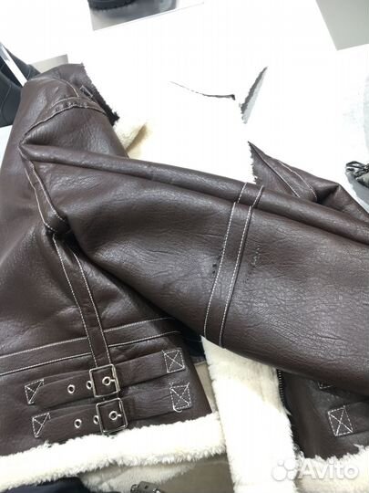 Куртка авиатор женская экокожа 44-46