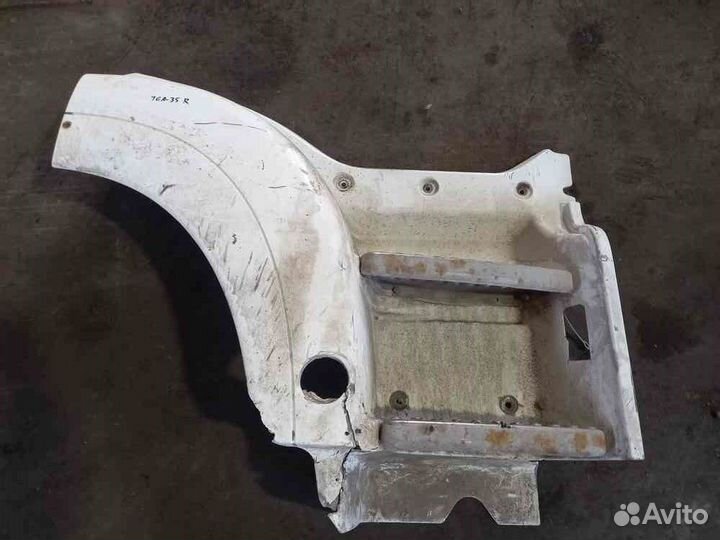 Корпус подножки MAN верхний правый