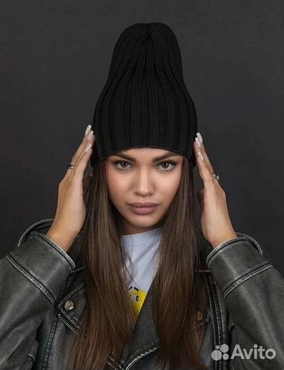Шапка бини женская