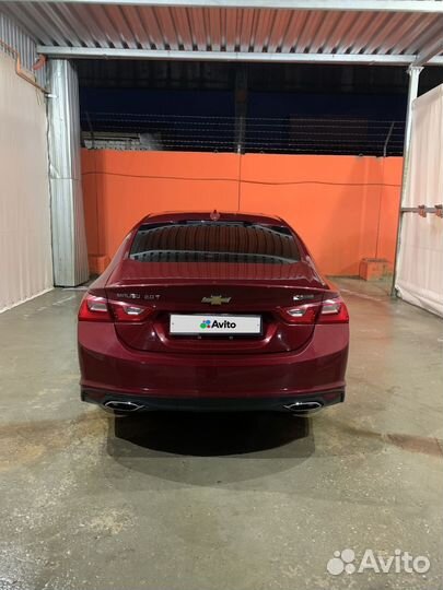Chevrolet Malibu 2.0 AT, 2018, битый, 76 563 км