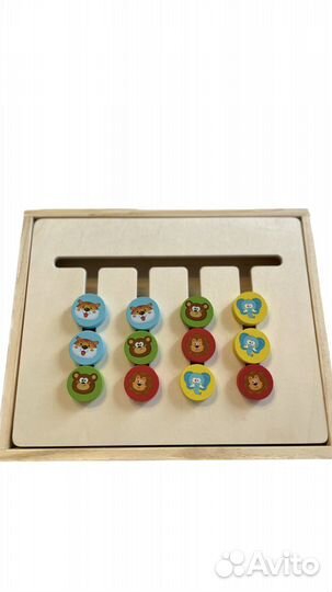 Развивающая деревянная игра