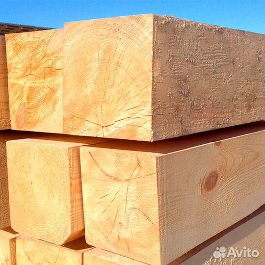 Брус 150х150х6000мм, лиственница, опт