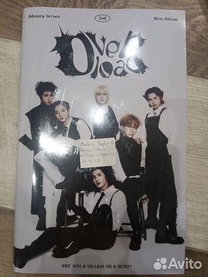 Xdinary heroes overload альбом запечатанный