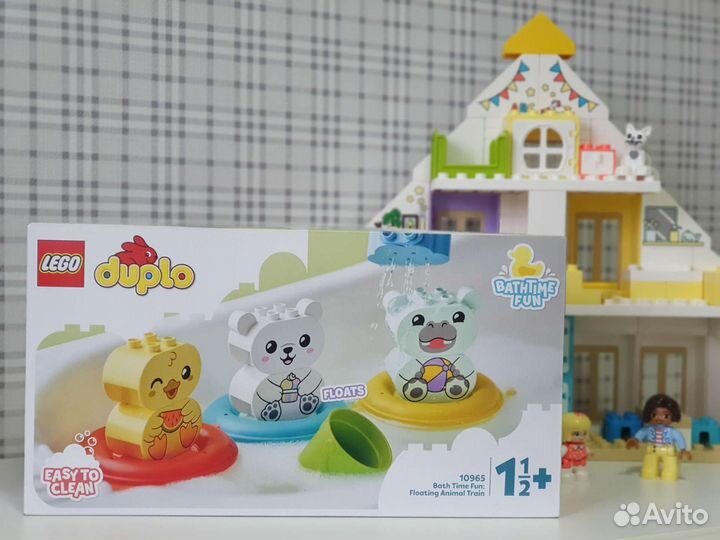 Lego duplo 10965 Плавучий поезд для зверей