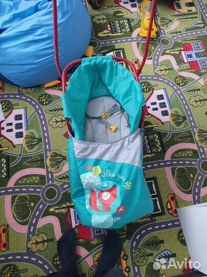 Детские санки коляска