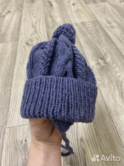 Детская шапка и шарф (снуд) ручной работы