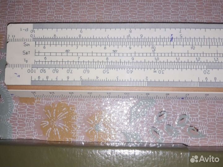 Линейка логарифмическая СССР