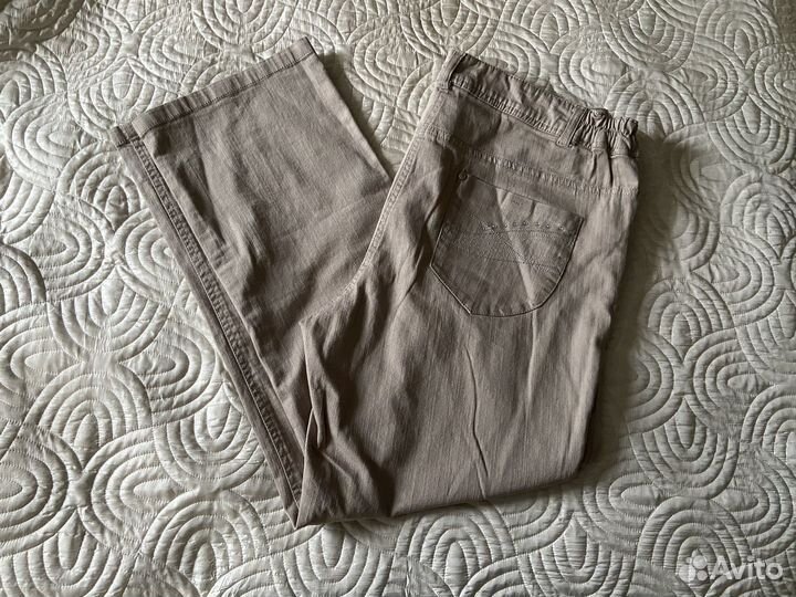 Джинсы женские 56-58 серые