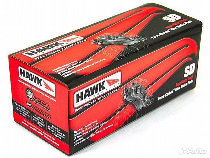 Колодки тормозные Hawk LC200