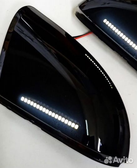 Комплект повороты—подсветка на зеркала Dodge RAM