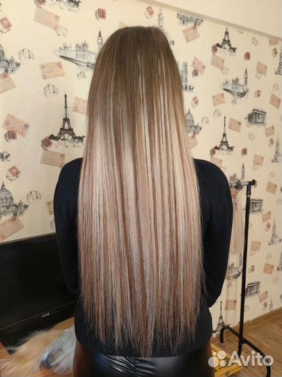 Волосы для наращивания славянка