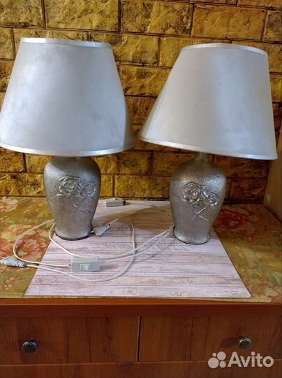 Лампа настольная. Пара