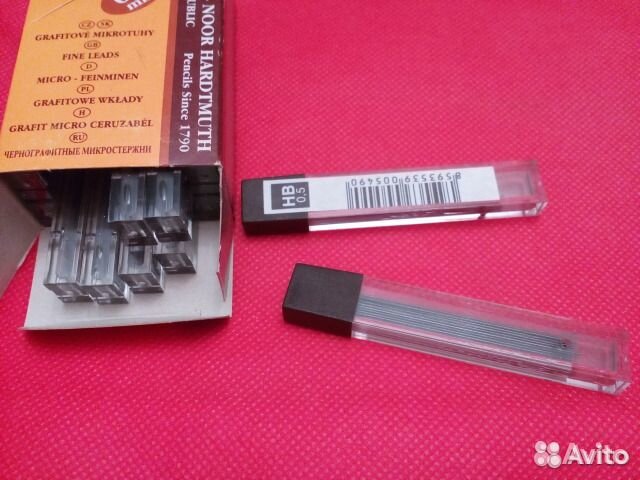 Набор грифелей Koh-I-Noor Чехия HB.0.5 - 144 штуки