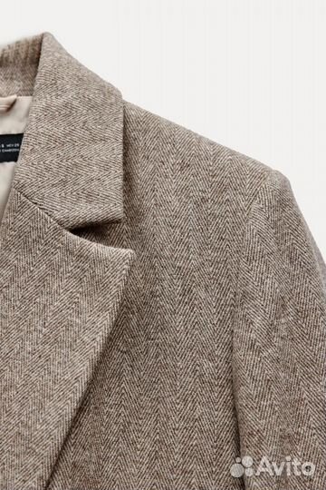 Пиджак из шерсти женский Zara L