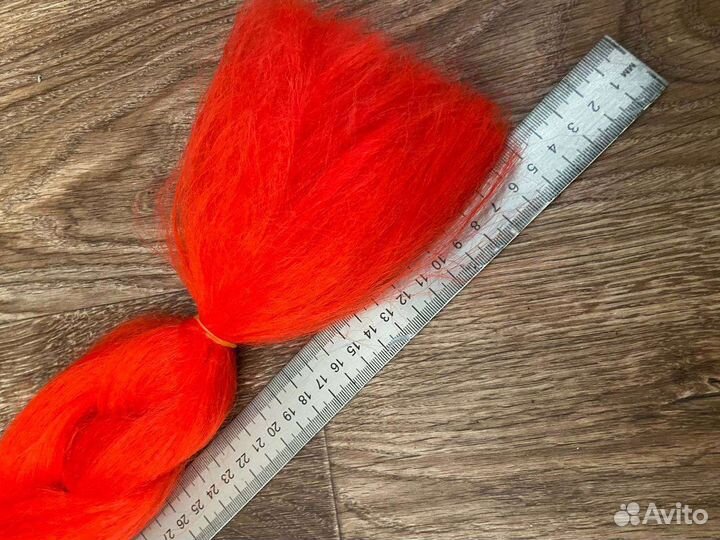 Канекалон красный 1 метр