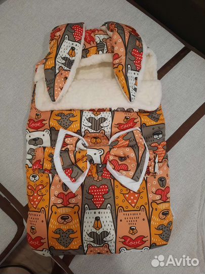 Конверт на выписку зимний