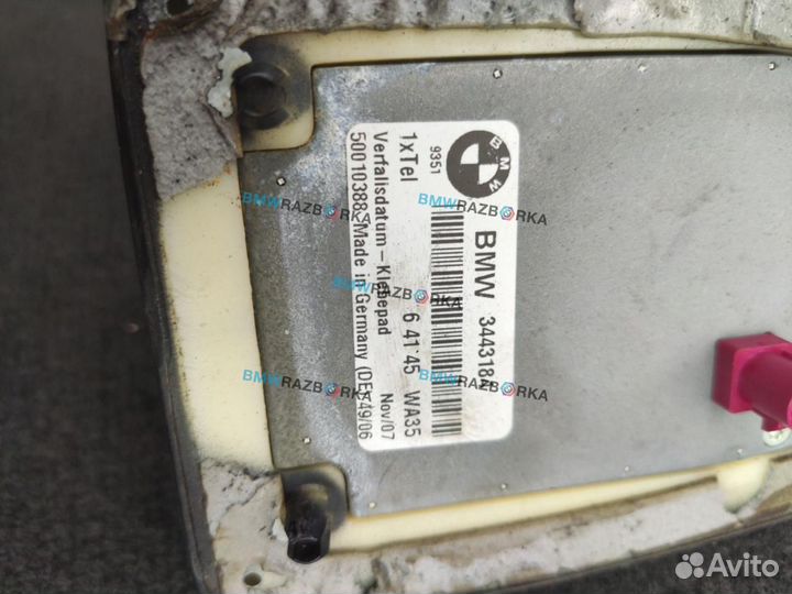 Антенна на крыше BMW X3 E83 рест. E83 2007 3443184