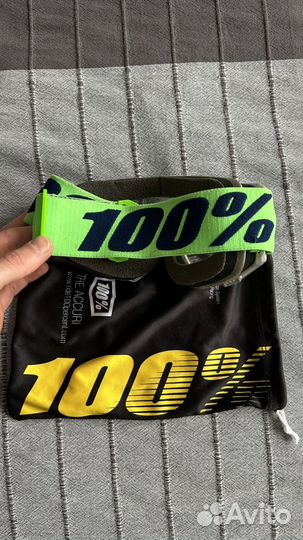 Защитная велосипедная маска 100%