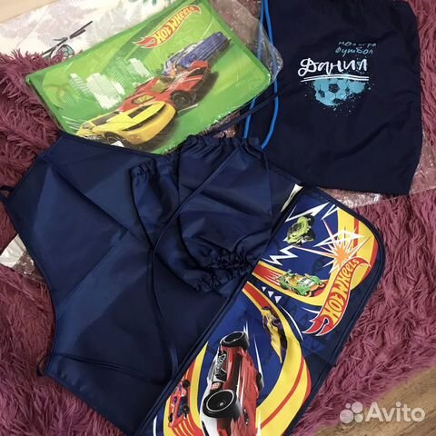 Папка с замком, сумка для сменки