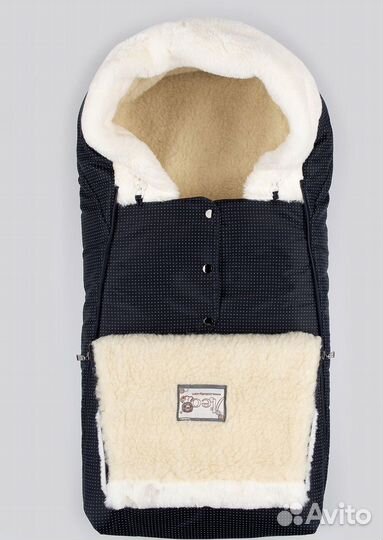 Зимний конверт в коляску