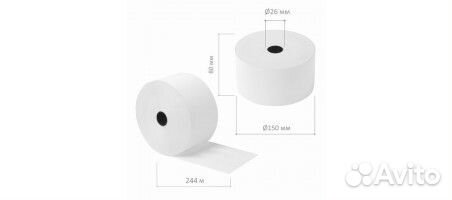 Кассовая лента 80*150*26(чековая) термо