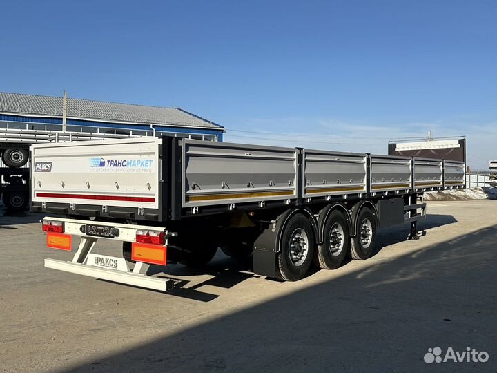 Полуприцеп бортовой ISO PAKCS MAXIMA, 2024