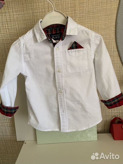 Рубашка белая 92