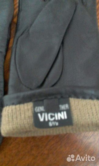 Перчатки женские кожаные