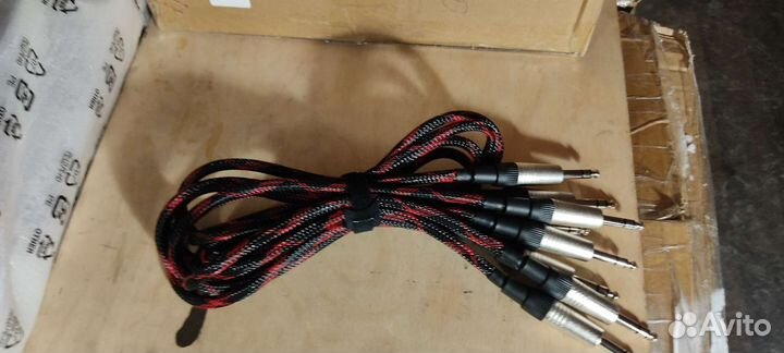 Кабель микрофонный, инструментальный, межблочный