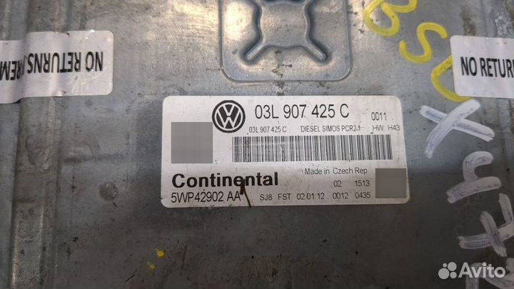 Блок управления двигателем Volkswagen Passat 7 Евр