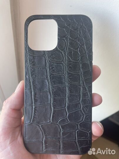 Чехол на iPhone 12 pro max кожа
