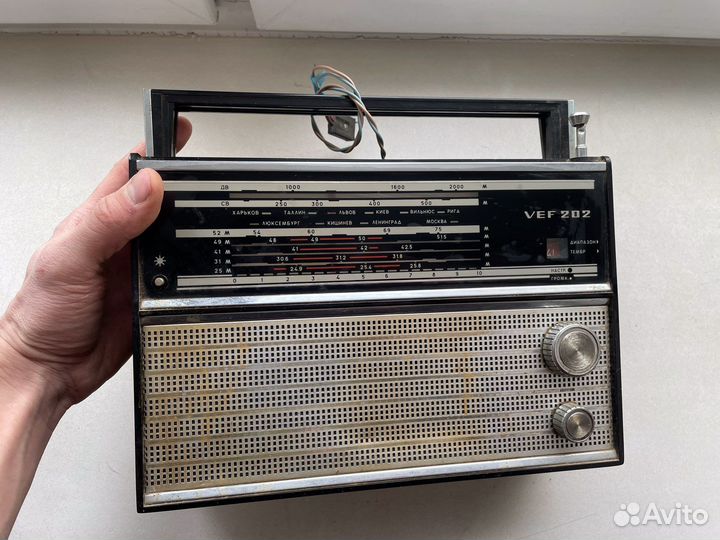 Радиоприемник СССР vef 202