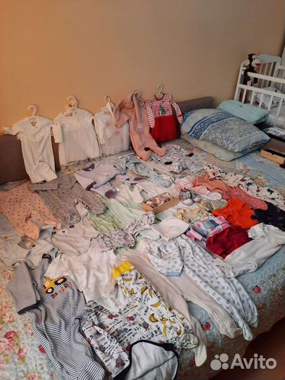 Детские вещи пакетом от рождения и до года