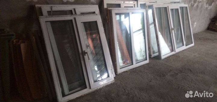 Окна пластиковые бу