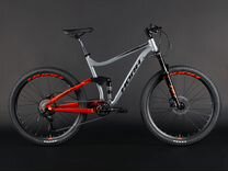 Велосипед horh beaver 27.5" (2024) Grey-Оrange-Bla