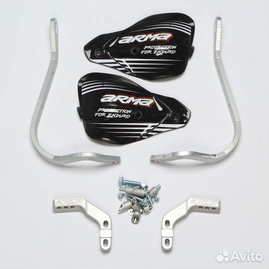 Защита рук arma с креплением к траверсе руля (Сини