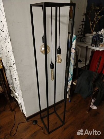 Торшер в стиле лофт