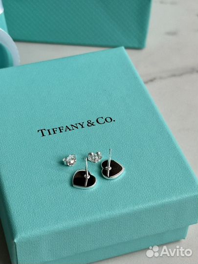 Ассиметричные серьги Tiffany